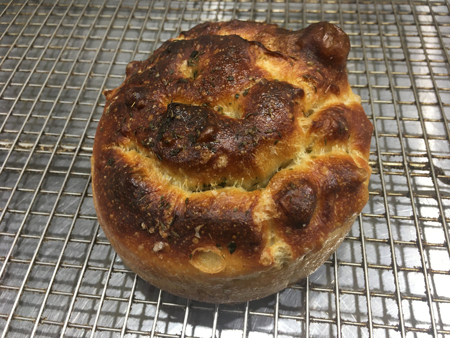 Sourdough focaccia